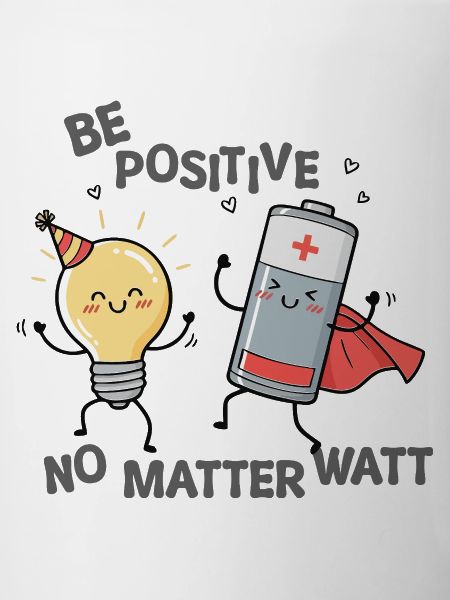 Be Positive No Matter Watt