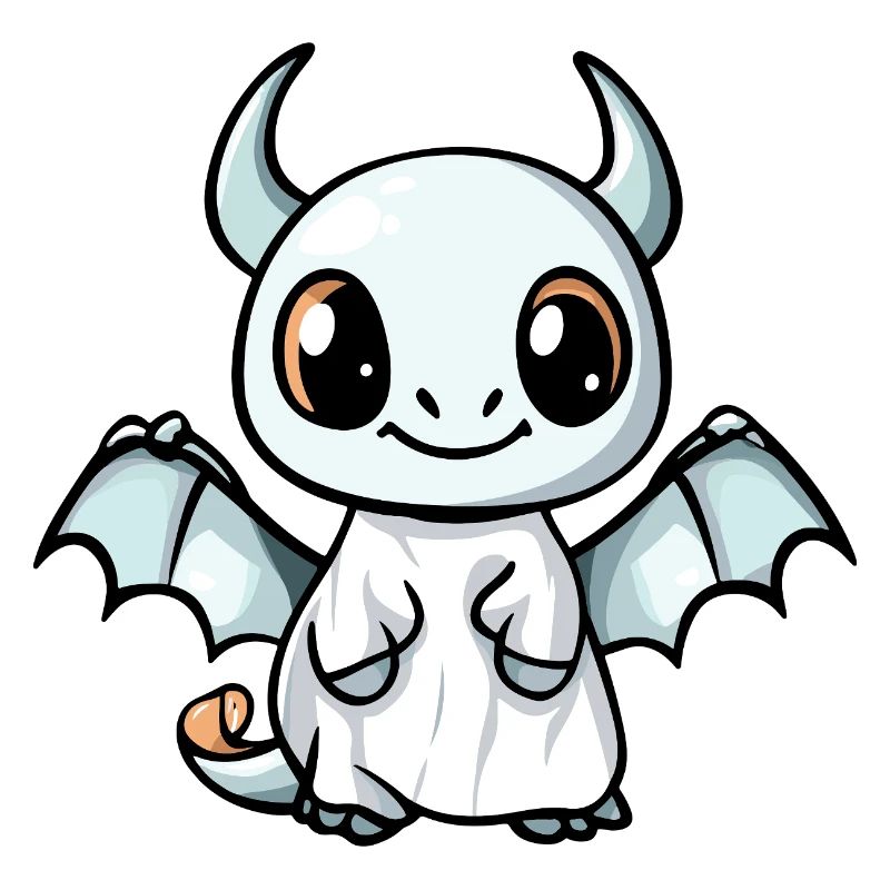 Drache Halloween Geist