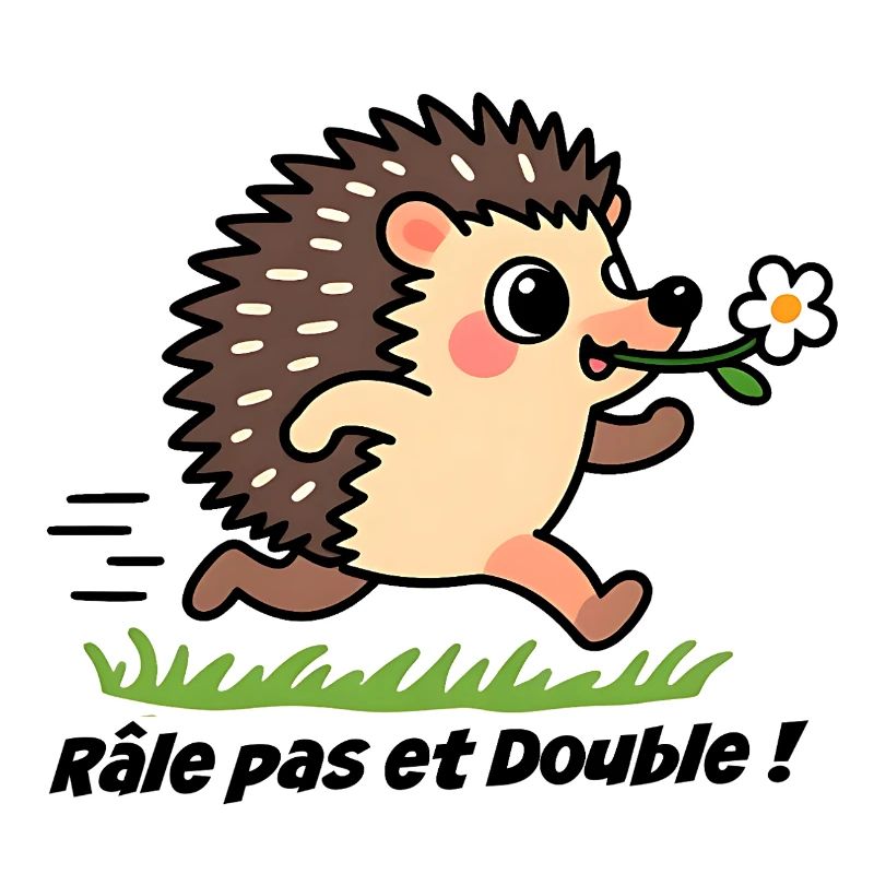 Autocollant caravane, van Râle pas et double !
