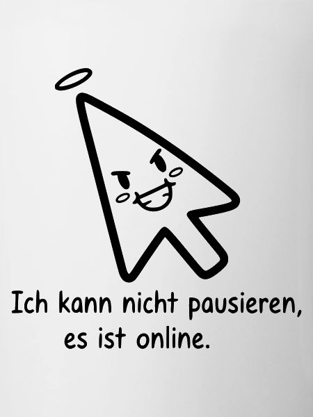 Can't pause | Funny Online Gamer Spruc