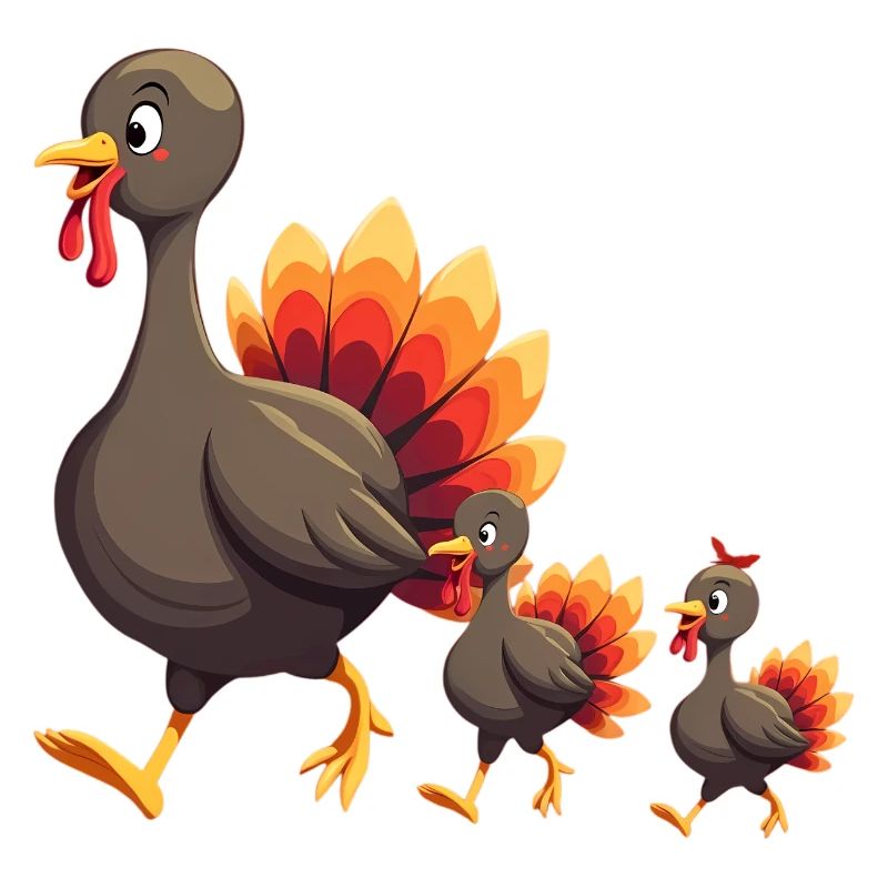 Bébé dinde de Thanksgiving