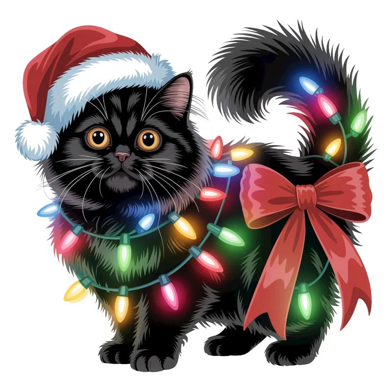 Chat de Noël