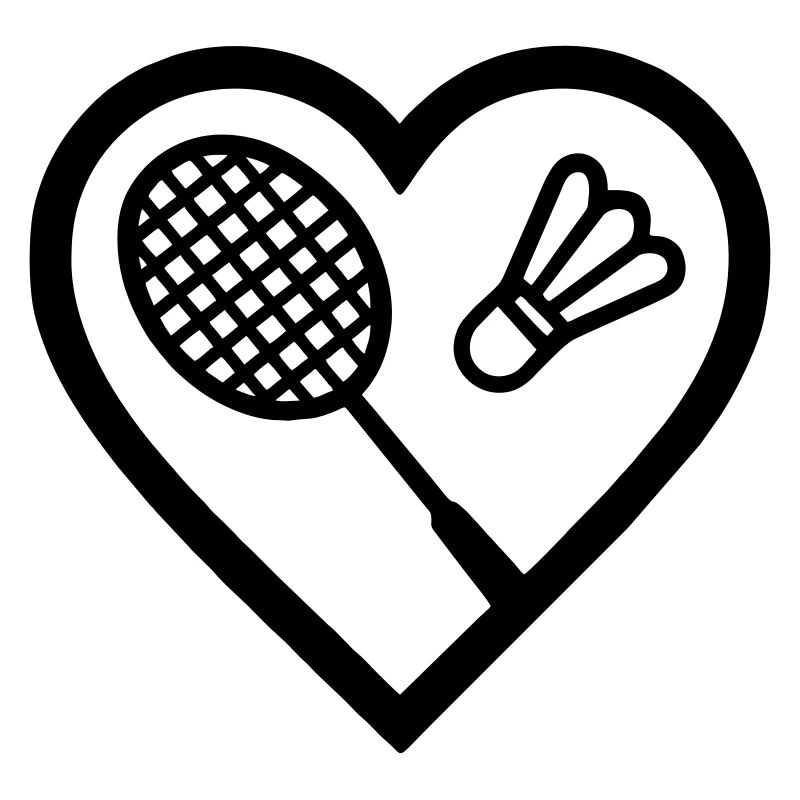 Heart + Badminton – Badminton Passion