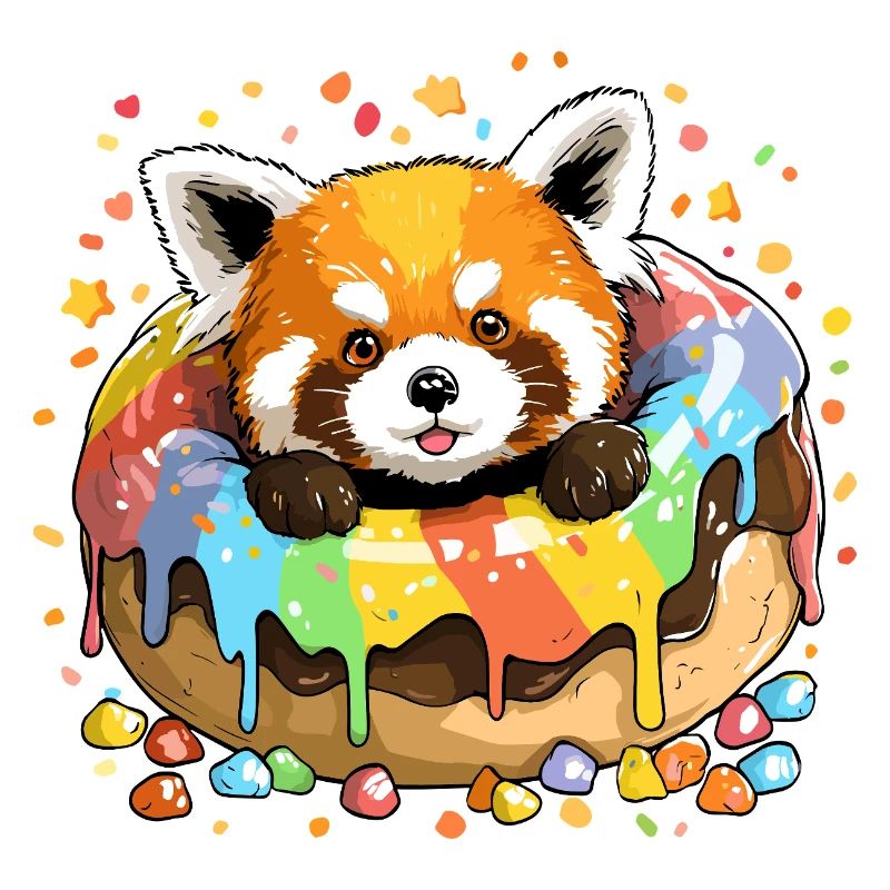 Red Panda Cake Magic