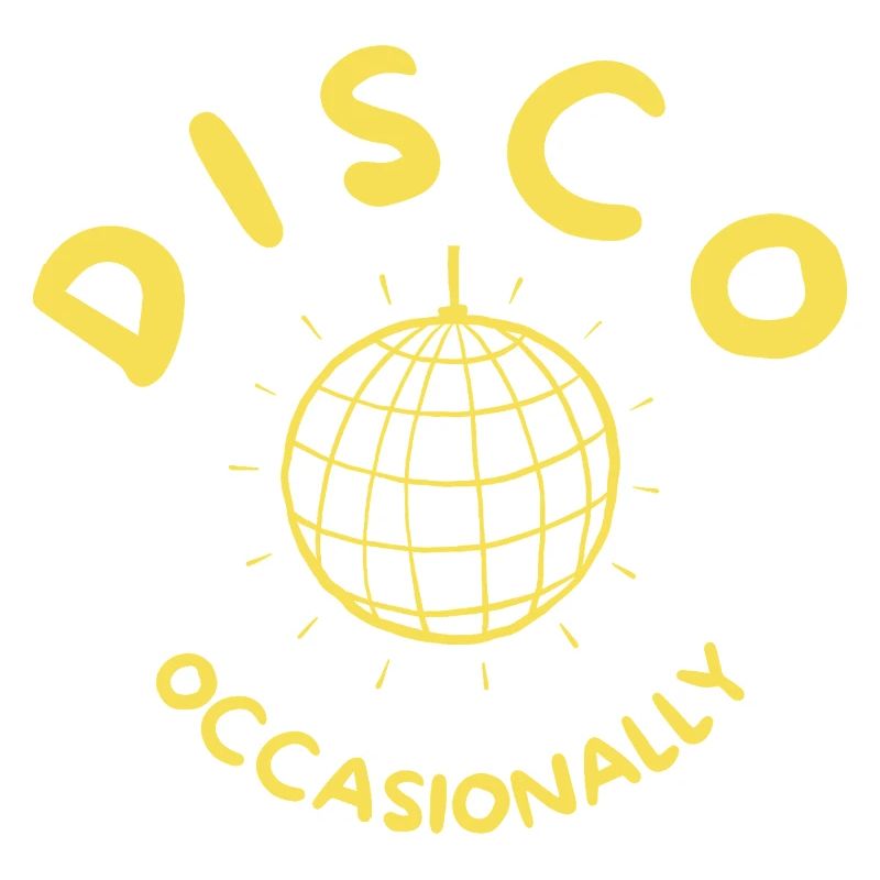 Disco occasionnellement - Ensemble ensemble rétrojaune