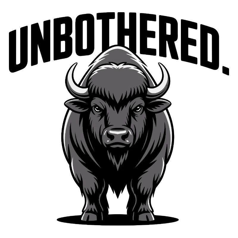 Emblème du taureau indifférent