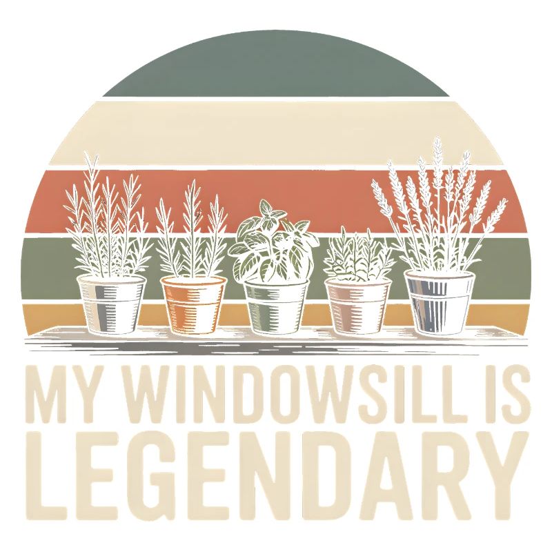 Legendary windowsill | Herb Balcony Garden