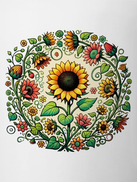 Sunflower Circular Mandala