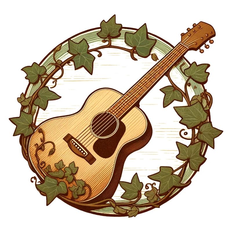 Guitar in Ivy Circle