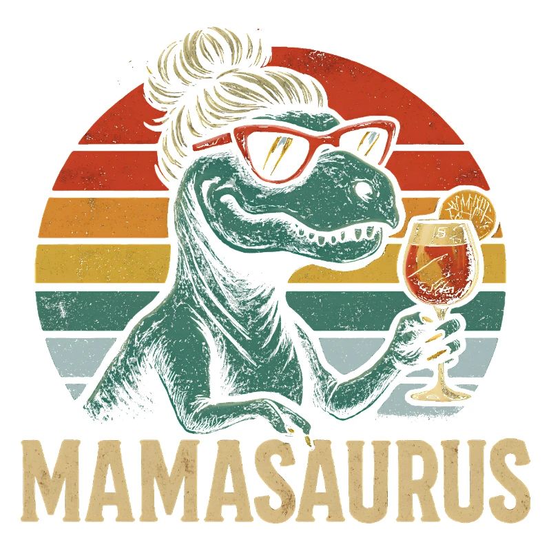 Mamasaurus Mama Mutter Geschenkidee Humor Lustig