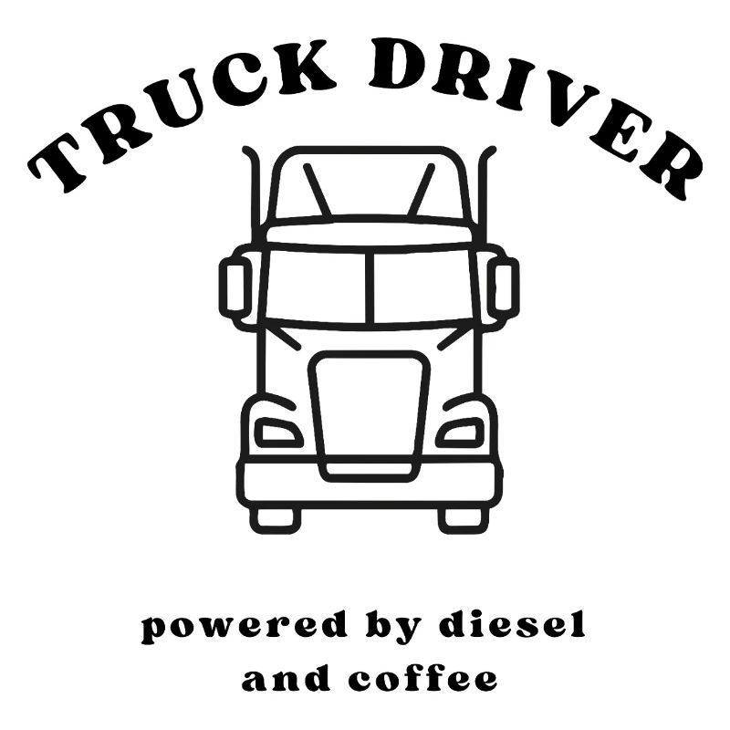 Line truck front view