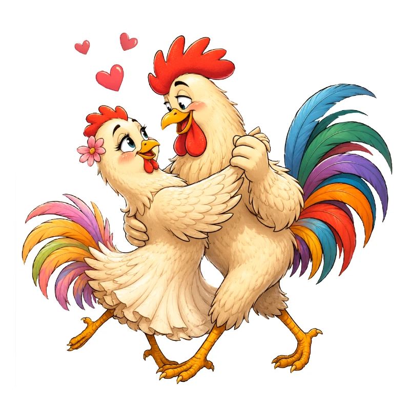 dances with chicken