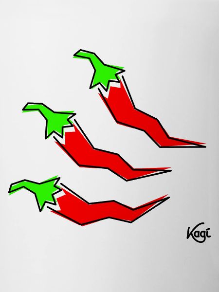 drei Pepperonis