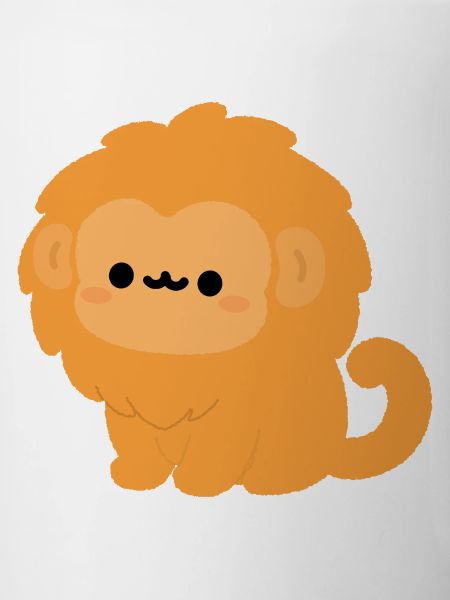 Goldener Löwe Tamarin-Affe