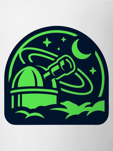 Sternwarte Teleskop Logo