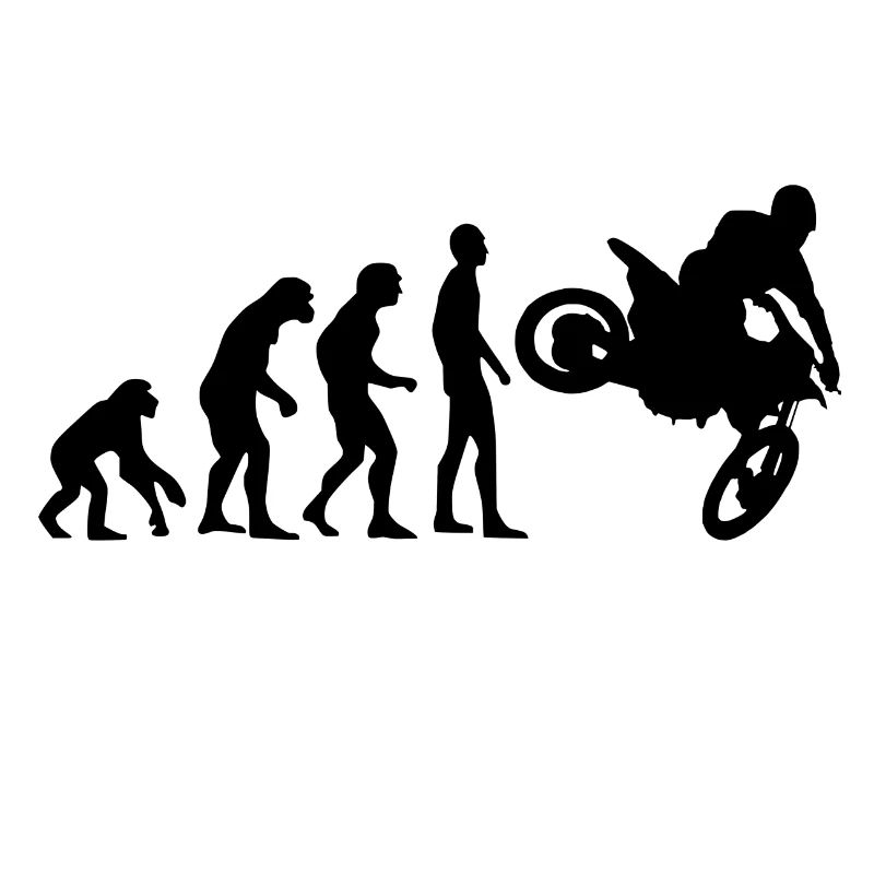 Evolution humaine Motocross