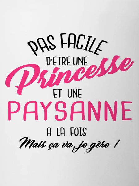 Princesse et paysanne