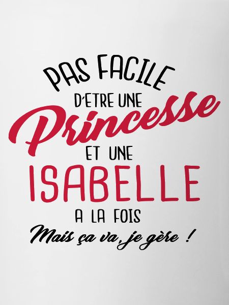 Princesse et Isabelle