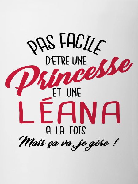 Princesse et Léana