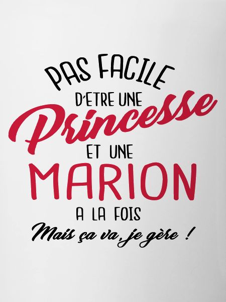 Princesse et Marion