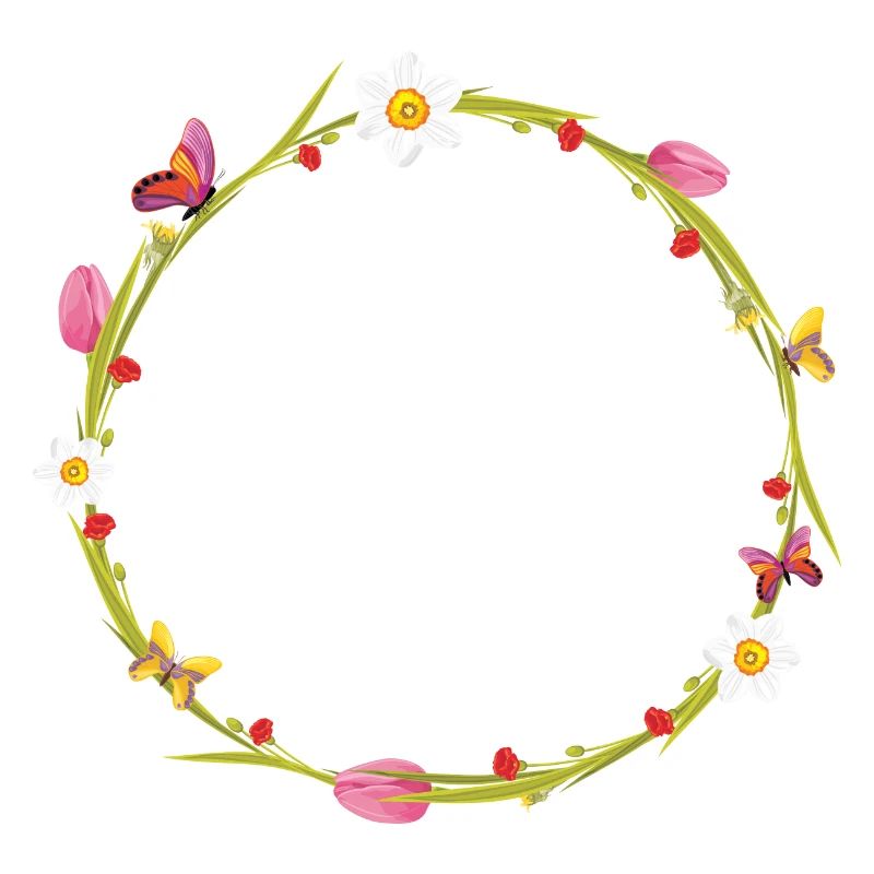 Couronne de printemps