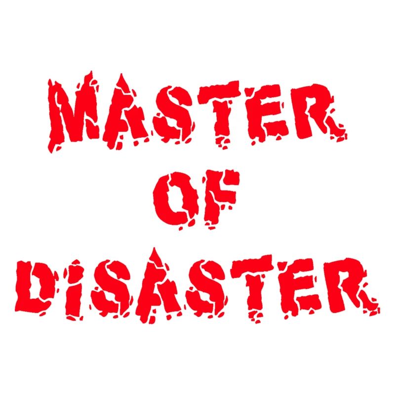 maître de catastrophe rouge