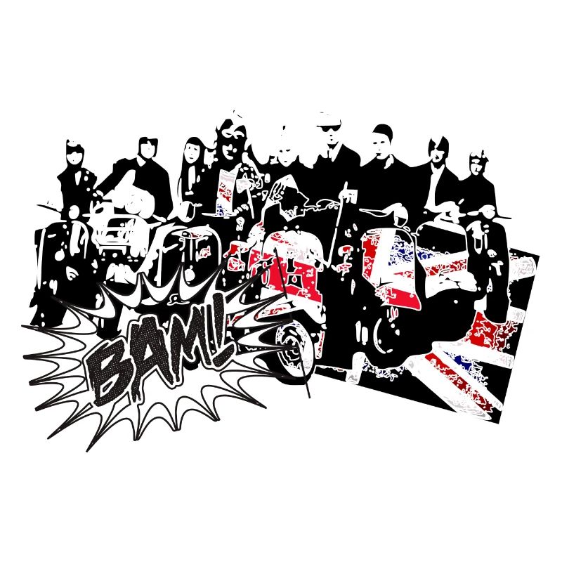 Mods auf Rollern 2