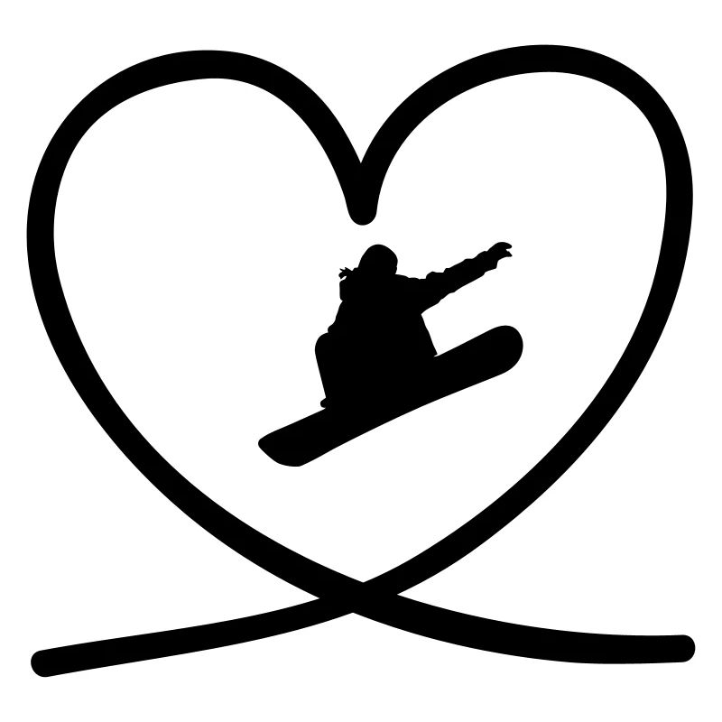 I love snowboarding