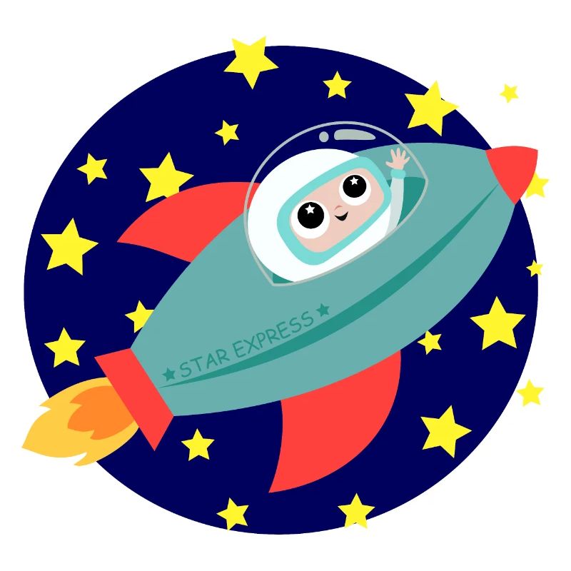 Fusée astronaute Univers