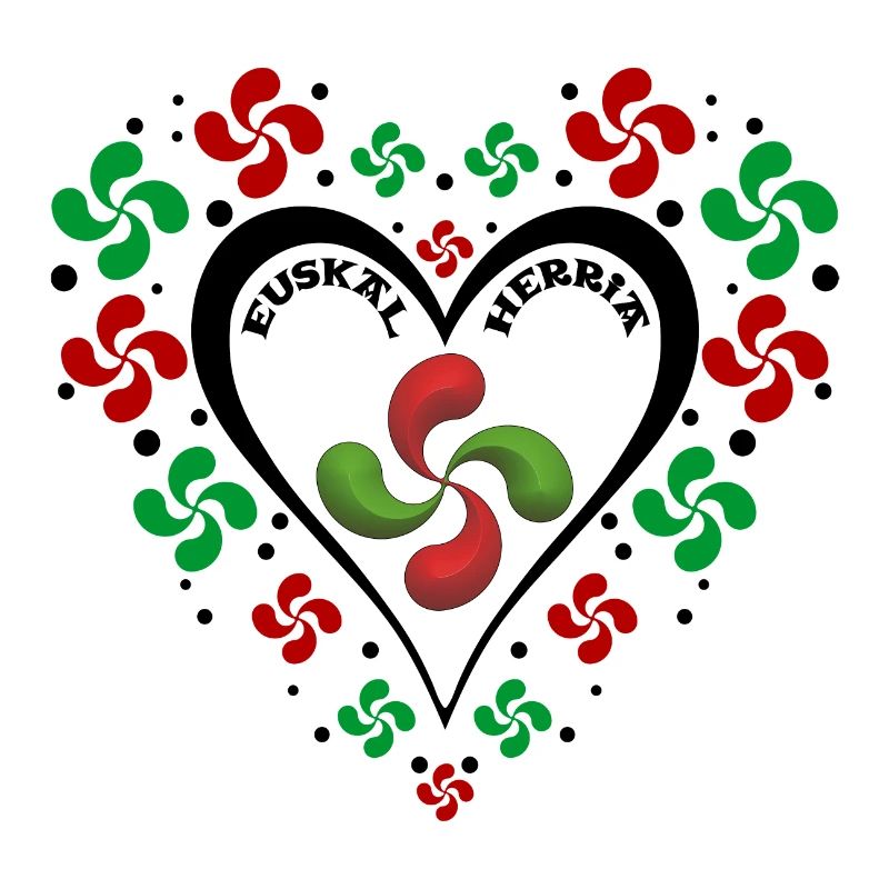 Baskisches Herz - Cœur Basque