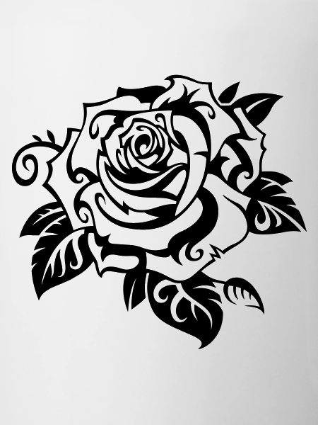 Rose blanche