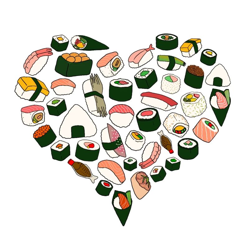 l’amour des sushis