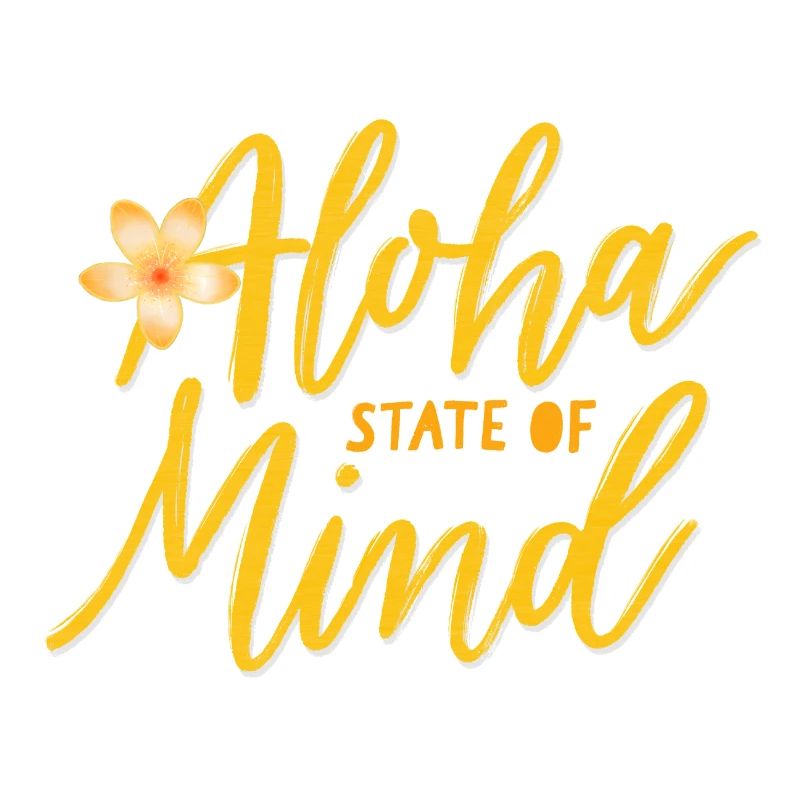 Stato d'animo di Aloha e umore estivo