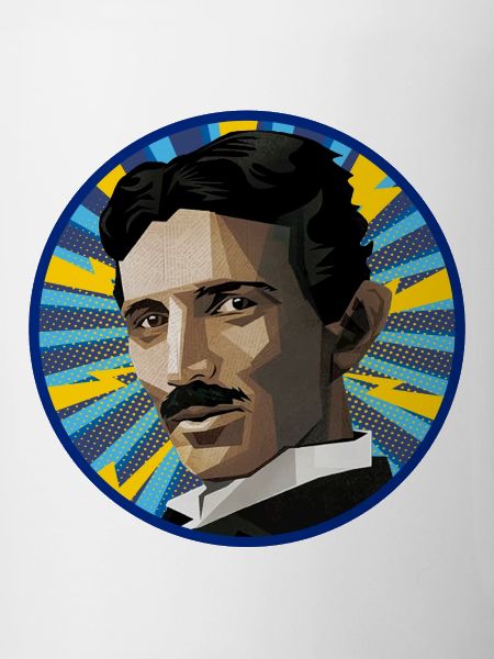 Nicola Tesla Popart