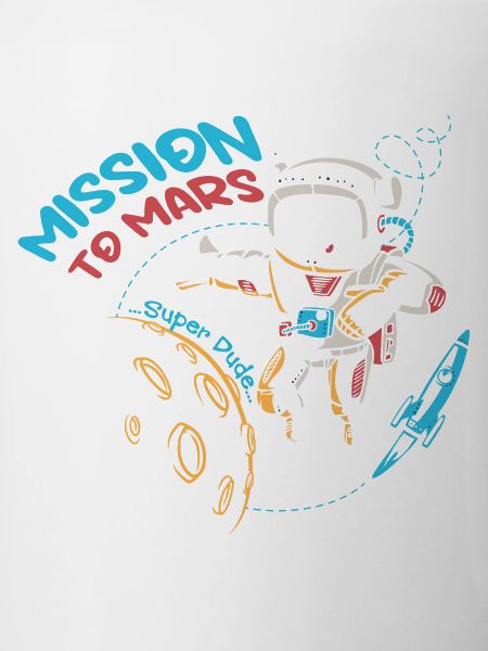 Brave Space Astronaut Bear Graphic