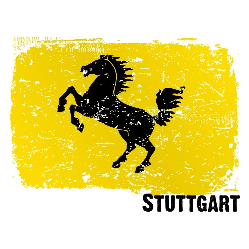Stuttgart Flag Symbol Emblem