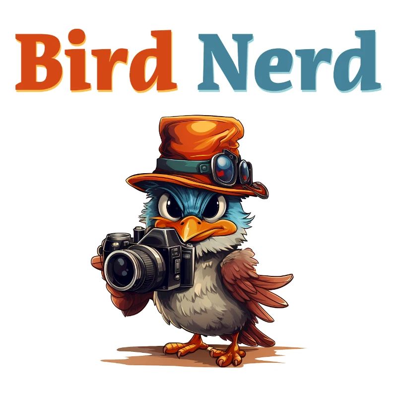 "Bird Nerd" - Spruch - Motto - Hobby
