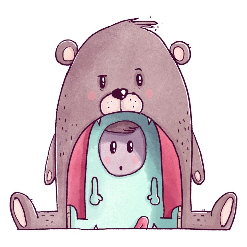 The Tiny Adventures - funny bear
