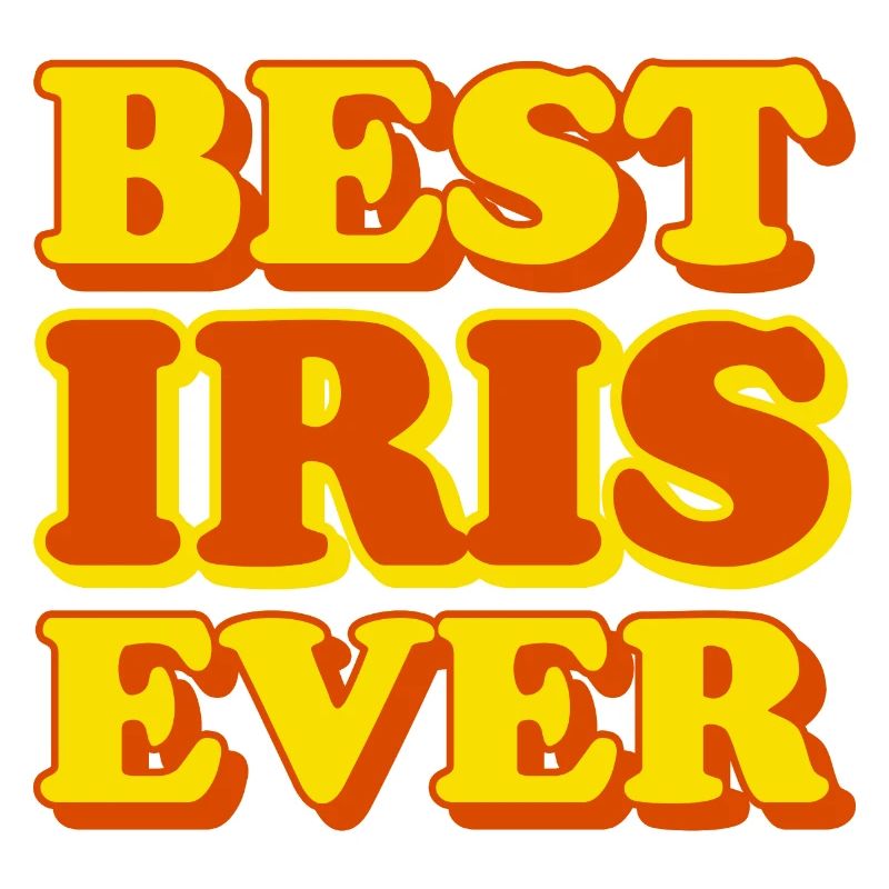 Funny gift with first name Iris