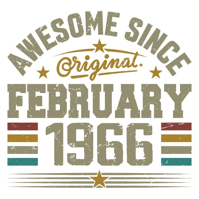 Février 1966 Cadeau 59e Anniversaire, Février 1966
