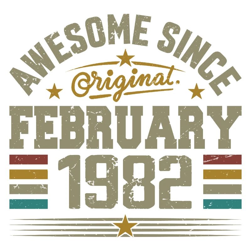 February 1982 43rd Anniversary Gift, February 1982