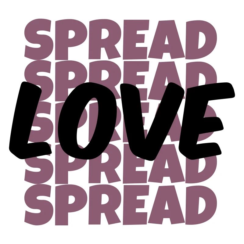 Conception de chemise Spread Love