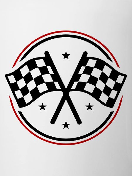 Drapeau de course à damier