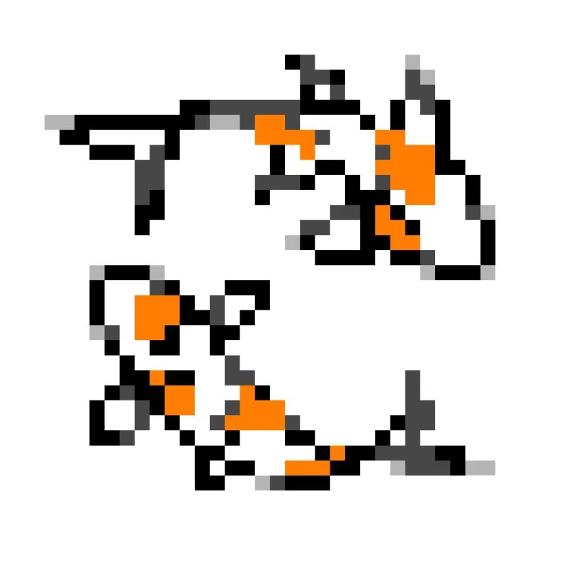 Pixelart Koi