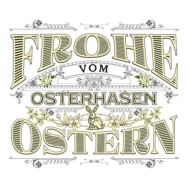 Frohe Ostern vom Osterhasen