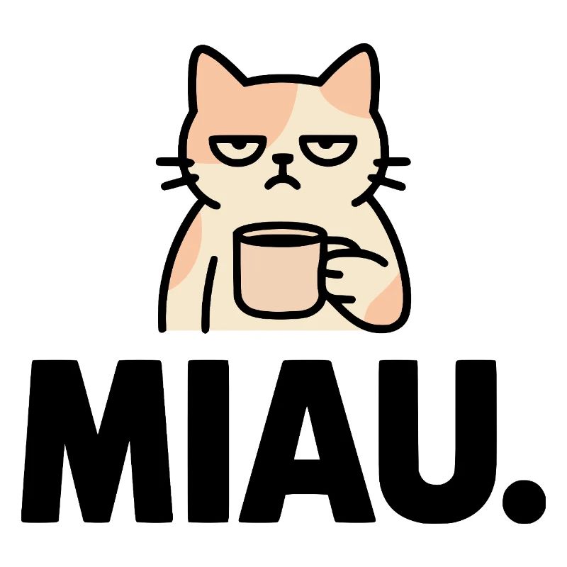 Miaou matin, grogne