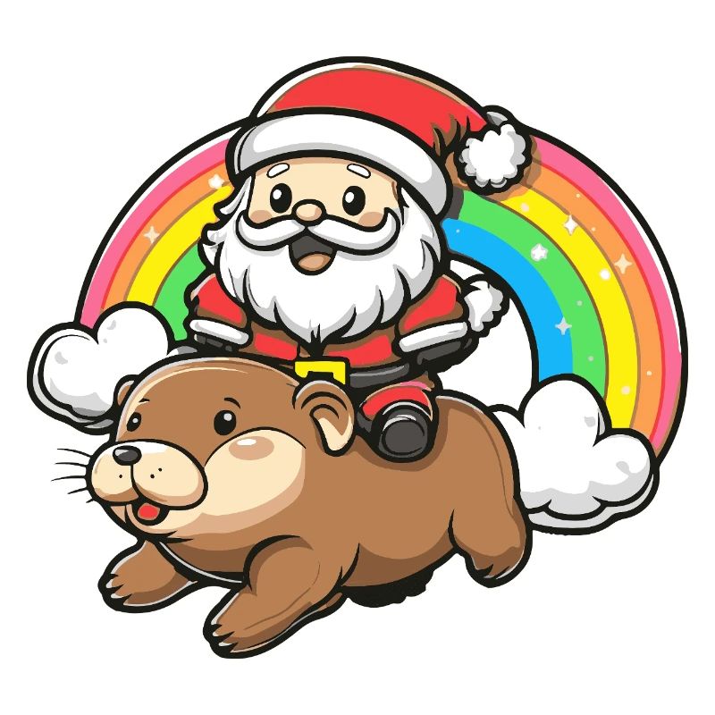 Noël du Père Noël castor