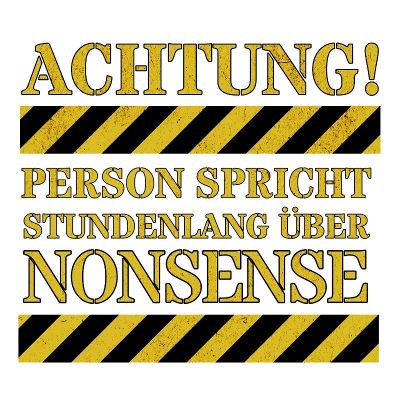 Warning: Person talks about nonsense for hours