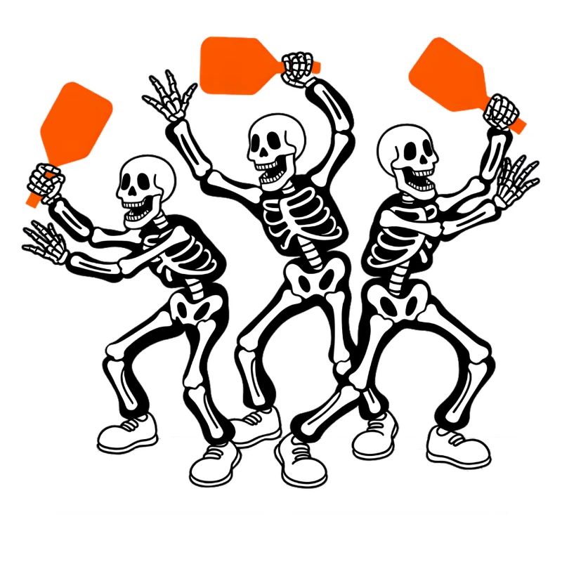 Halloween Pickleball Graphic