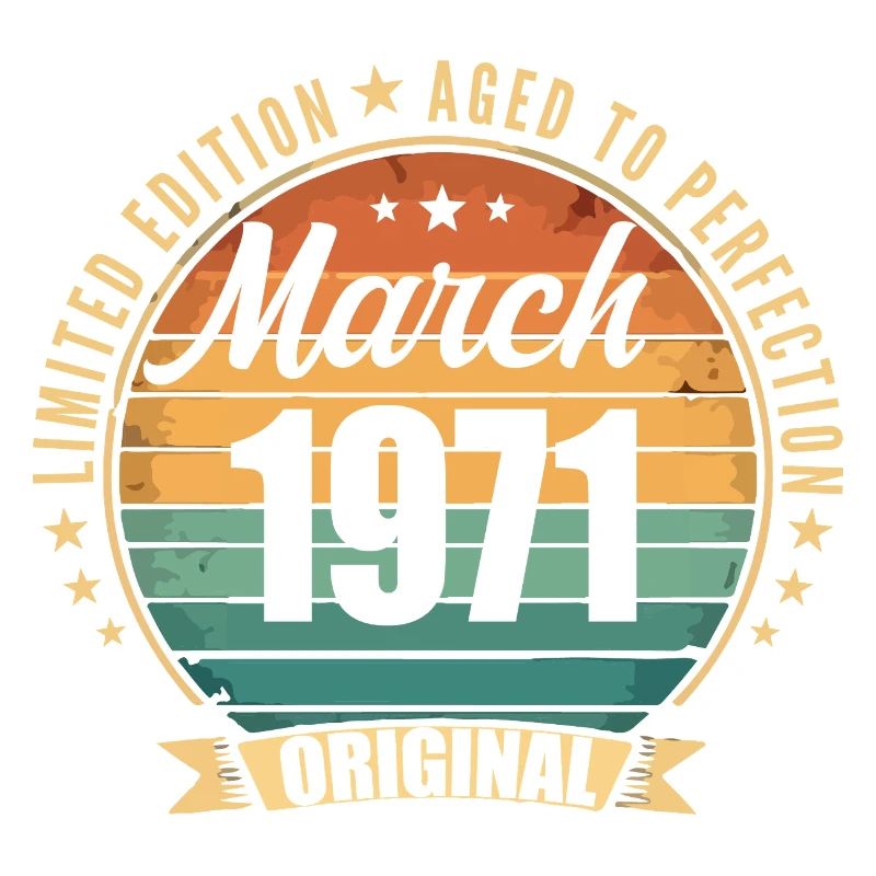 Vintage 1971 Mars 1971
